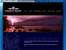 Tablet Screenshot of kimberleymarineresearchstation.com